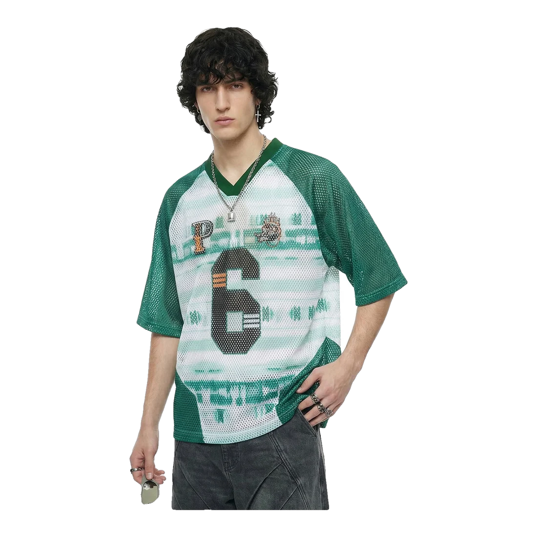 The Street Panelled T-Shirt III
