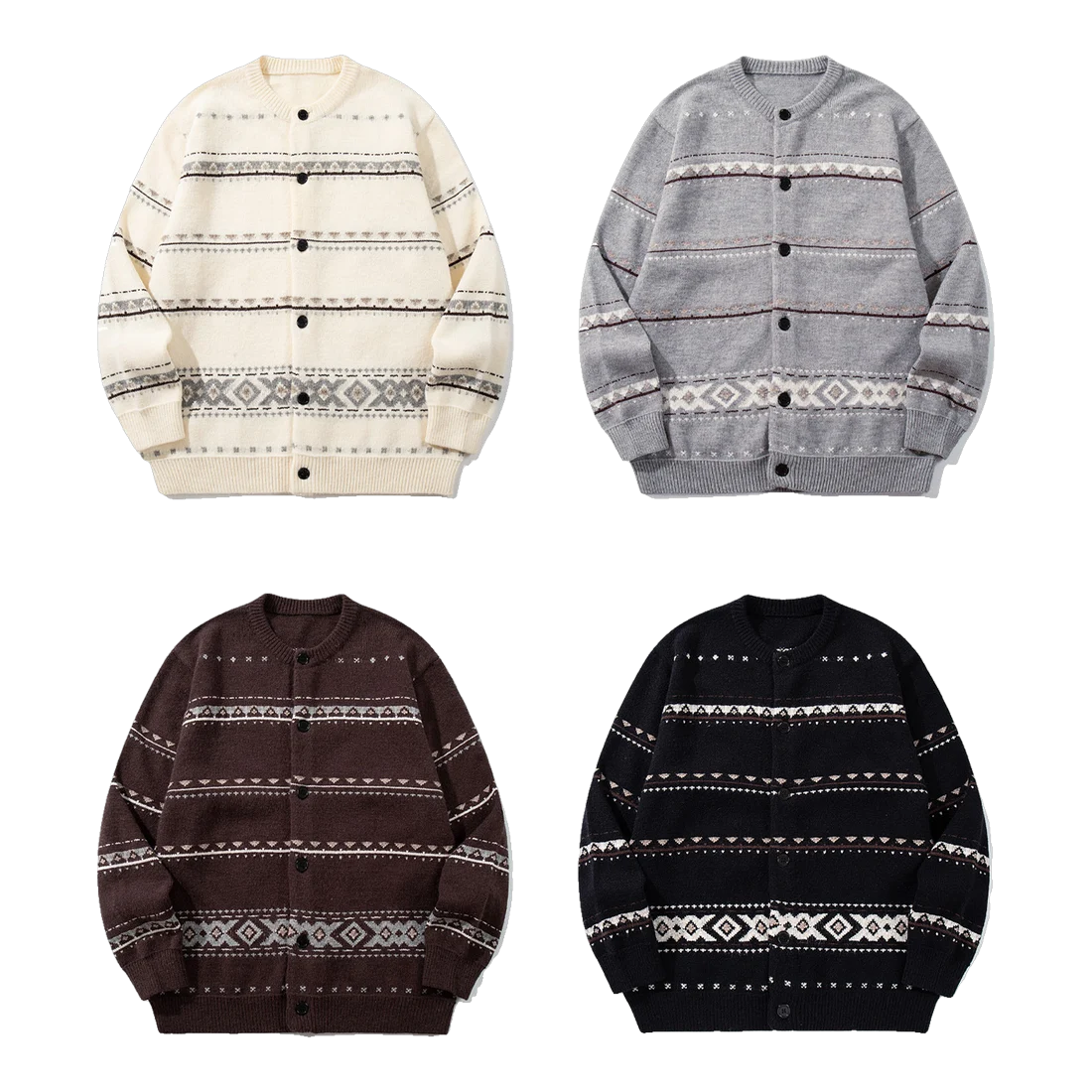 The Vintage Striped Knit Jumper
