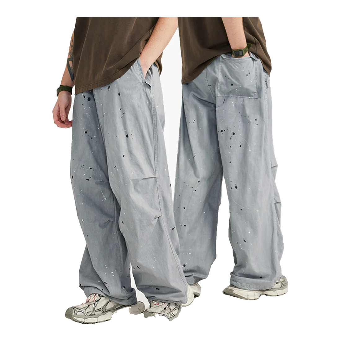 The Street Relaxed Wide Leg Trousers II