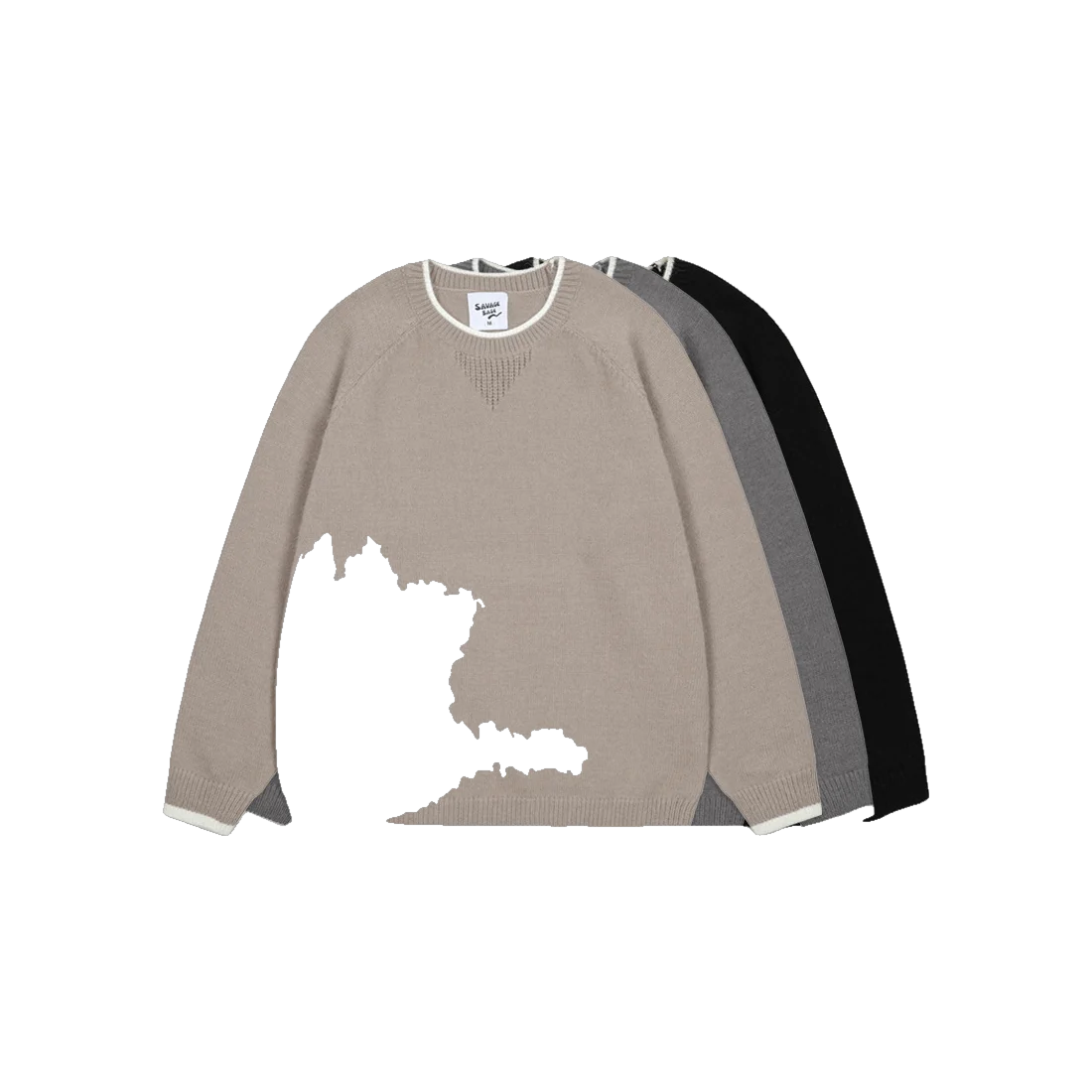 The Vintage Layered Knit Jumper III