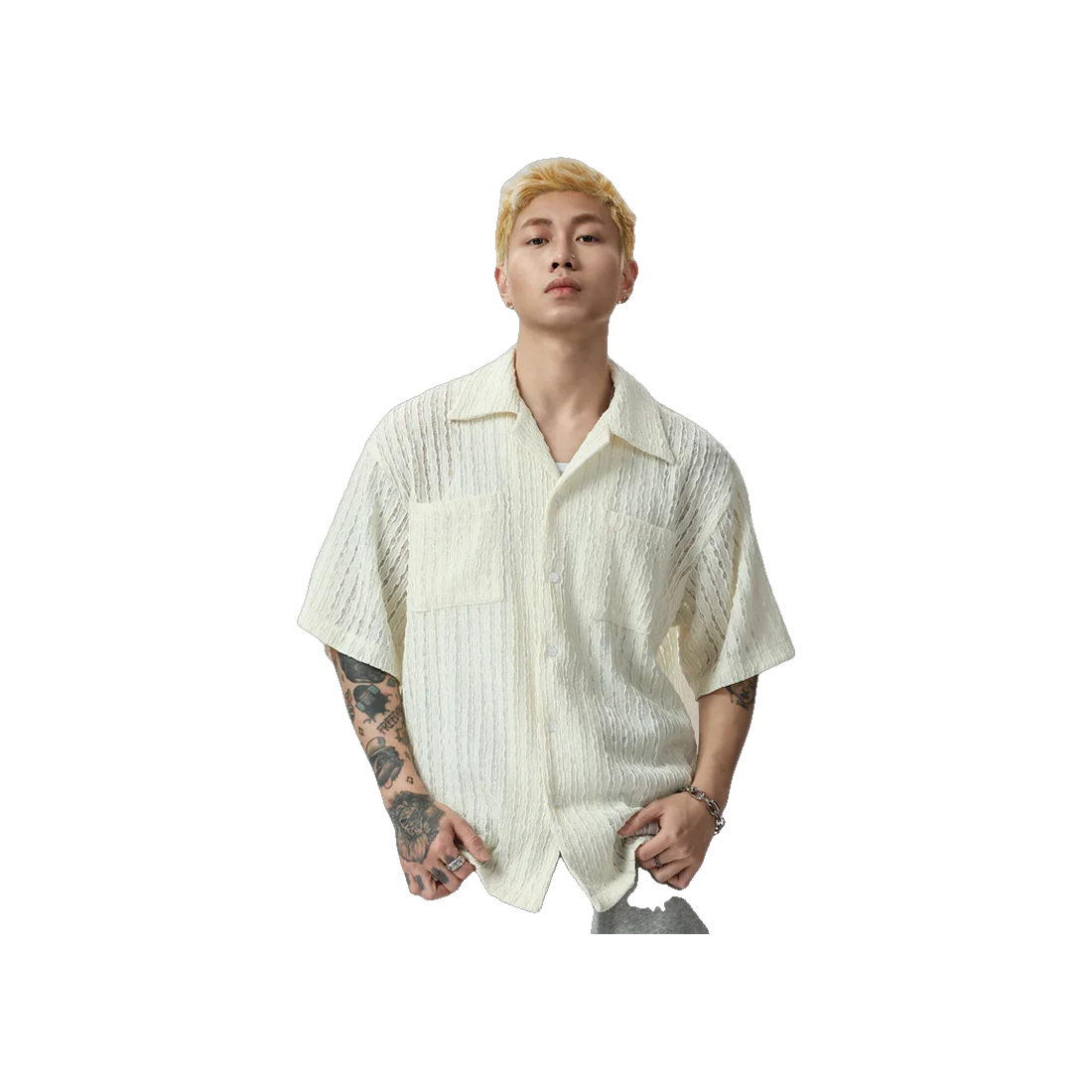 The Quiet Luxury Jacquard Shirt II