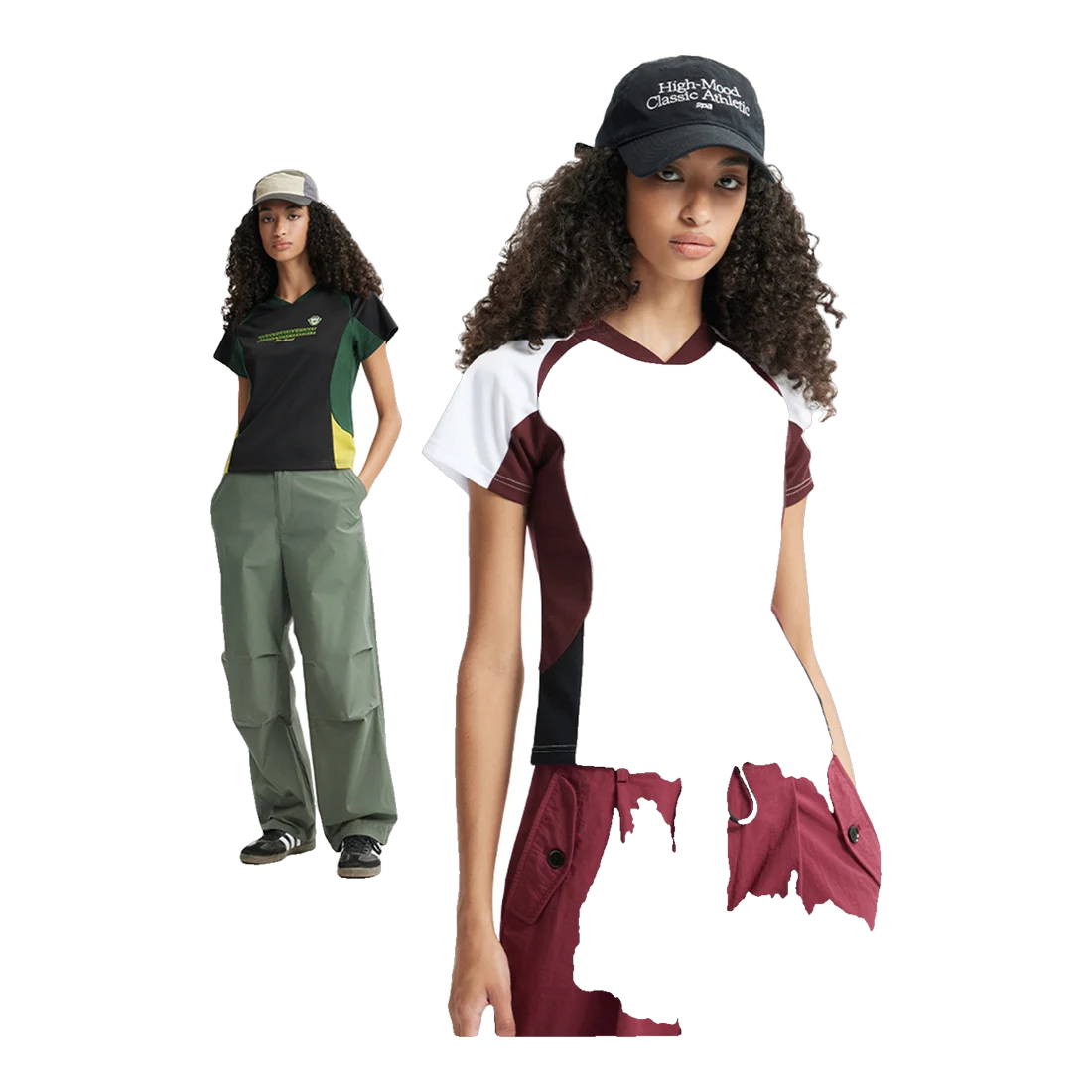 The Americana Panelled T-Shirt 16