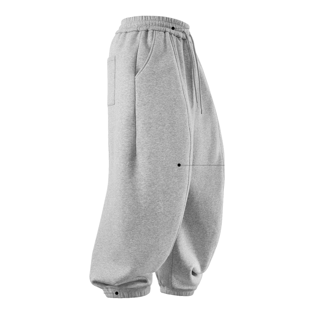 The Americana Wide Leg Sweatpants