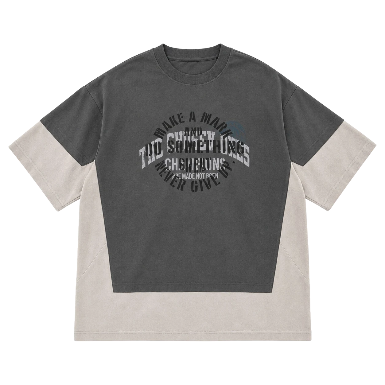 The Americana Panelled T-Shirt VI